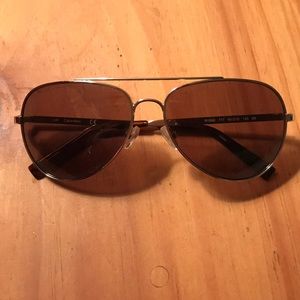 Calvin Klein aviator sunglasses